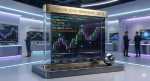 【Premium】TIMEline Echoー M1 - 驚異の一致率で1分先のローソク足をゴースト投影する未来予知システム