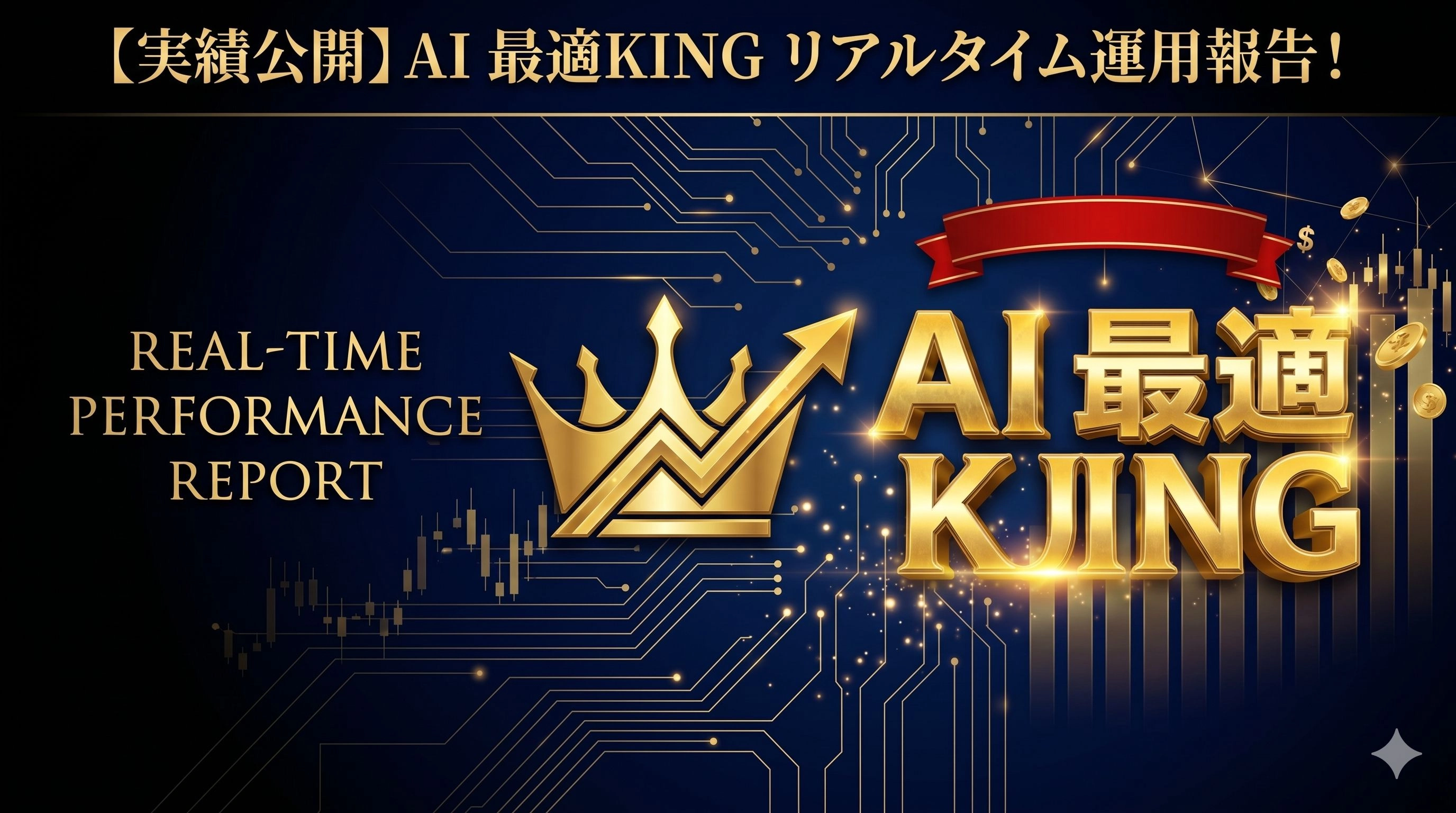 『AI 最適KING』昨日の実績を公開！連戦連勝のリアルトレード実録 投資ナビ＋