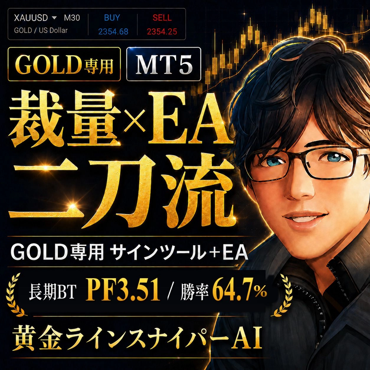 黄金ラインスナイパーAI