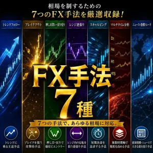 FX【スイング・デイトレ・スキャルピング】7種手法全集