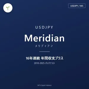 Meridian（メリディアン）USDJPY M5