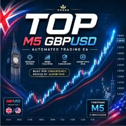 TOP M5 GBPUSD - 裁量ゼロ・ナンピンなしの2ロジックEA