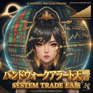 バンドウォークアラート天響システムトレード - Gold 【MT5】