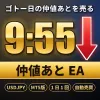 仲値あと【MT5版】9:55のあとだけ売るドル円EA