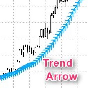 3色の矢でトレンド状況を表示する「トレンドアロー」