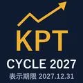 KPT Cycle 2027｜金融占星術・サイクル理論の天体カレンダーを描くインジケーター｜ブラッドレー・シデログラフ付 Financial Astrology（MT4/MT5・表示期限2027年末）