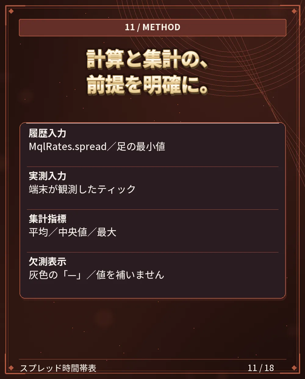 計算・集計方法