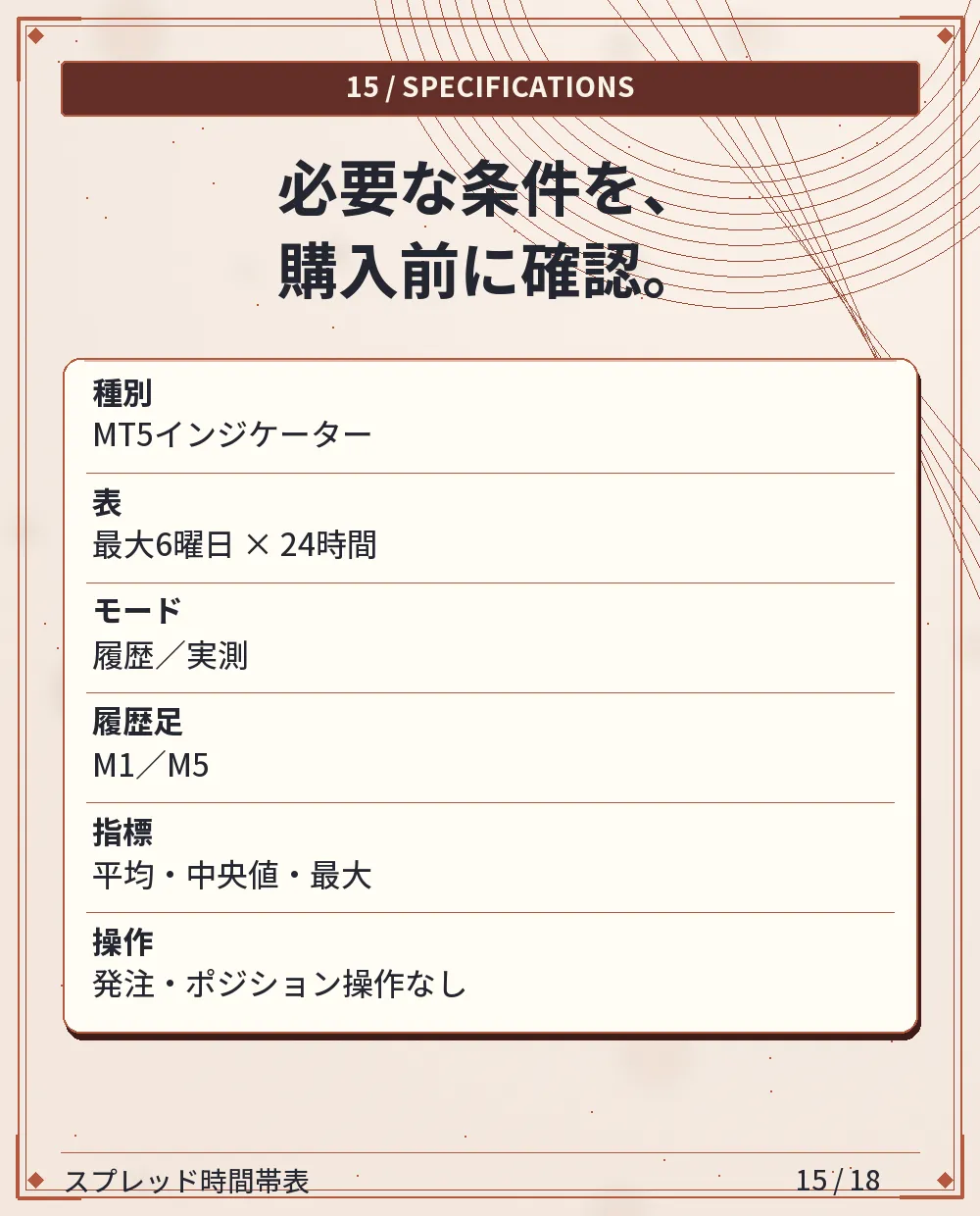 仕様・収録形式