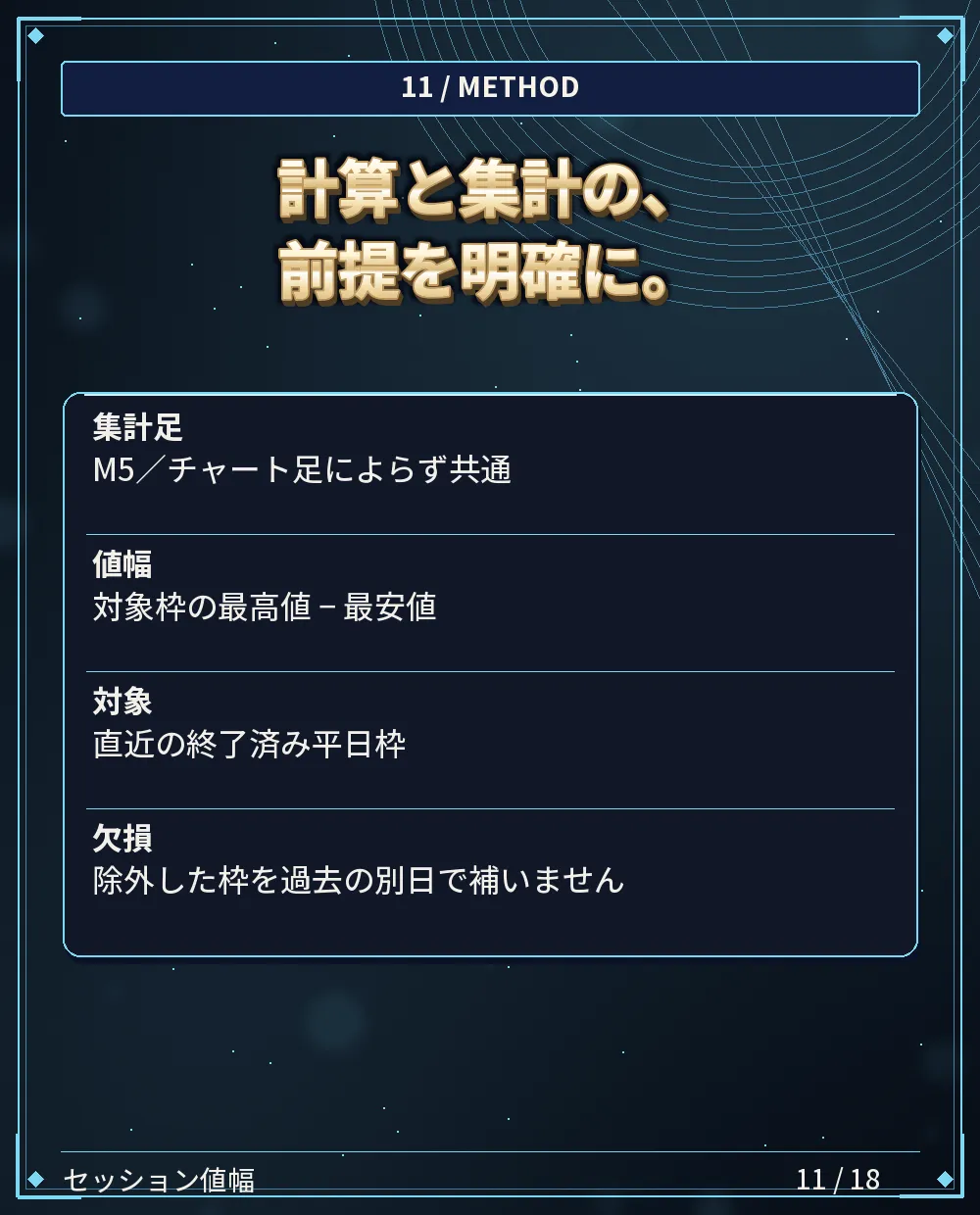 計算・集計方法