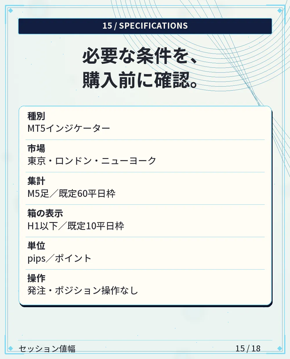 仕様・収録形式