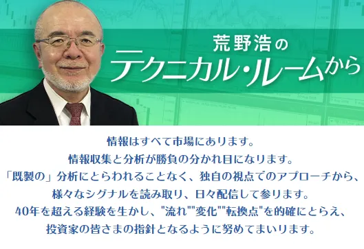 【日経225ライブ】荒野浩のテクニカル・ルームから（5/22）