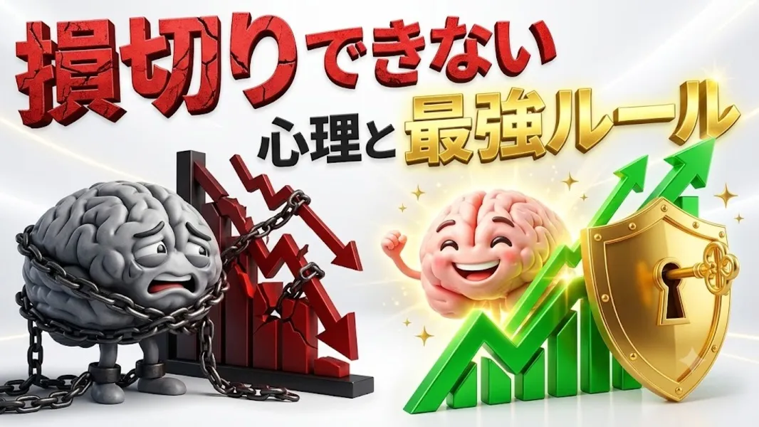 損切りできない心理と最強ルール