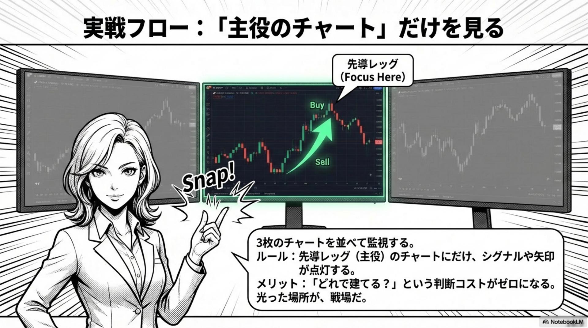 主役のチャートだけを見る