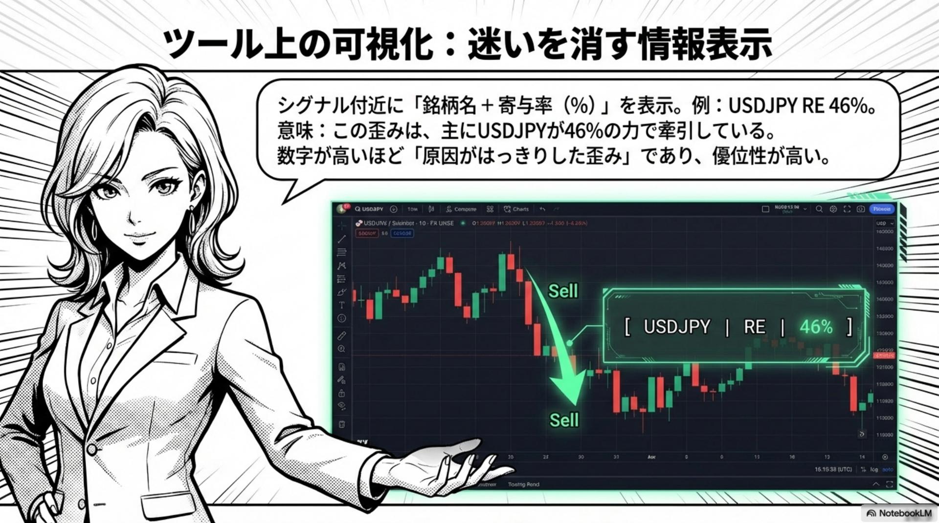 ツール上の可視化