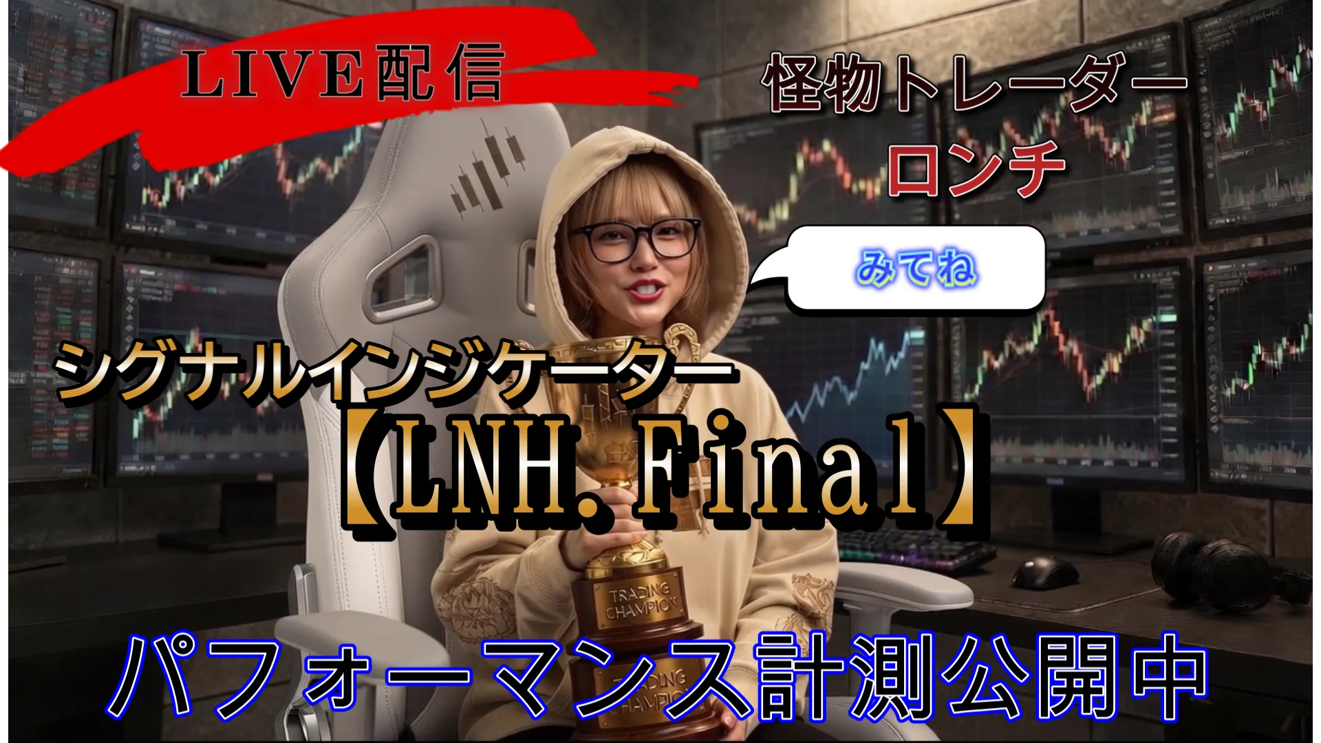 LIVE配信 パフォーマンス計測公開中